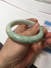 Load image into Gallery viewer, 56mm Certified Type A 100% Natural sunny green yellow Jadeite Jade bangle BS18-4023