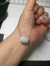 Load image into Gallery viewer, 13.3/12.5mm Type A 100% Natural  green/purple Jadeite Jade LuluTong (Every road is smooth) pendant group PB223