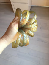 Load image into Gallery viewer, 66.7-71.1mm 100% Natural black brown beige thin Buffalo Horn bangle group AW10