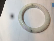 Load image into Gallery viewer, 58mm Certified Type A 100% Natural light green/purple/beige/white Jadeite Jade bangle AS74-0541