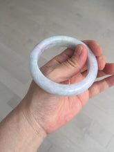 Load image into Gallery viewer, 55.4mm Certified type A 100% Natural sunny green/purple/orange(Fu LU SHOU) Jadeite bangle BN44-5132