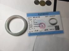 Load image into Gallery viewer, 56.5mm certified 100% natural Type A light green purple red(FU LU SHOU) jadeite jade bangle PC136-9157