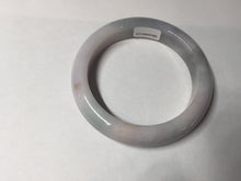 Load image into Gallery viewer, 55.8mm certified 100% natural light green blue red purple jadeite jade bangle AM92-(1372)