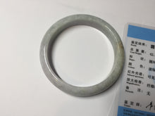 Load image into Gallery viewer, 56.5mm Certified Type A 100% Natural light purple green yellow jadeite Jade bangle BS23-4063