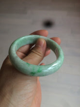 Load image into Gallery viewer, 51.5mm certificated Type A 100% Natural sunny green Jadeite Jade bangle AY33-0435