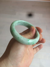 Load image into Gallery viewer, 51.5mm certificated Type A 100% Natural sunny green Jadeite Jade bangle AY33-0435