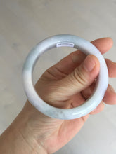 Load image into Gallery viewer, 55.8mm certified 100% natural light green blue red purple jadeite jade bangle AM92-(1372)