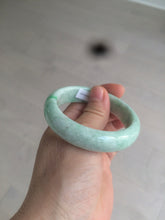 Load image into Gallery viewer, 51.5mm certificated Type A 100% Natural sunny green Jadeite Jade bangle AY33-0435