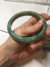 Load image into Gallery viewer, 62mm Certified Type A 100% Natural dark green red Jadeite bangle PD152-6271