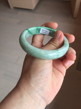 Load image into Gallery viewer, 56.2mm certified Type A 100% Natural sunny green/white/red Jadeite Jade bangle BS35-4433