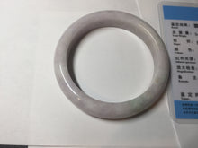 Load image into Gallery viewer, 57.5mm Certified Type A 100% Natural sunny green white purple jadeite Jade bangle BK79-0368