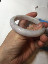 Load image into Gallery viewer, 57.5mm Certified Type A 100% Natural sunny green white purple jadeite Jade bangle BK79-0368
