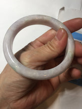 Load image into Gallery viewer, 57.5mm Certified Type A 100% Natural sunny green white purple jadeite Jade bangle BK79-0368