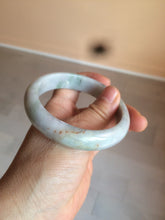 Load image into Gallery viewer, 58.5mm 100% natural type A certified light green/purple jadeite jade bangle Y140-0720