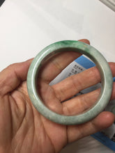 Load image into Gallery viewer, 56mm Certified Type A 100% Natural sunny green yellow Jadeite Jade bangle BS26-4432