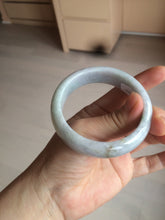 Load image into Gallery viewer, 54mm Certified type A 100% Natural sunny green/white/purple/red (Fu Lu Shou) chubby Jadeite bangle AZ132-9660