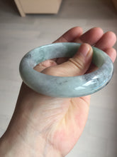 Load image into Gallery viewer, 60.2mm certified type A 100% Natural green/black/red chubby Jadeite Jade bangle B119-9123