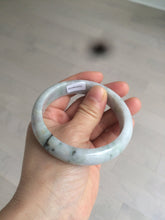 Load image into Gallery viewer, 58.5mm 100% natural type A certified light green/purple jadeite jade bangle Y140-0720