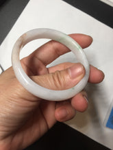 Load image into Gallery viewer, 52.8mm Certificated 100% natural type A sunny green/white/red jadeite jade bangle AF91-3177