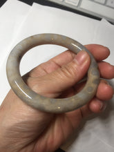 Load image into Gallery viewer, 54.5mm 100% natural beige yellow red round cut Coral Jade (珊瑚玉) bangle XY100