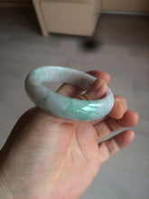 Load image into Gallery viewer, 51.5mm Certified Type A 100% Natural sunny green oval Jadeite Jade bangle AZ131-4139