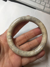 Load image into Gallery viewer, 56mm 100% natural beige yellow red round cut Coral Jade (珊瑚玉) bangle XY101
