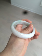 Load image into Gallery viewer, 51.5mm Certified Type A 100% Natural sunny green oval Jadeite Jade bangle AZ131-4139