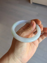 Load image into Gallery viewer, 54.7mm certified type A100% Natural green purple Jadeite Jade bangle BM35-0251
