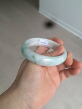 Load image into Gallery viewer, 51.5mm Certified Type A 100% Natural sunny green oval Jadeite Jade bangle AZ131-4139