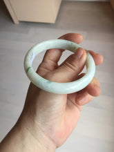 Load image into Gallery viewer, 58mm Certificate light green white orange green jadeite jade bangle BQ68(1013)