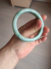 Load image into Gallery viewer, 57.3mm Certified Type A 100% Natural sunny green yellow Jadeite Jade bangle BS30-4414