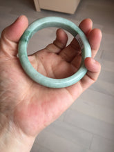 Load image into Gallery viewer, 57.3mm Certified Type A 100% Natural sunny green yellow Jadeite Jade bangle BS30-4414