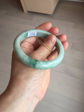 Load image into Gallery viewer, 57.3mm Certified Type A 100% Natural sunny green yellow Jadeite Jade bangle BS30-4414