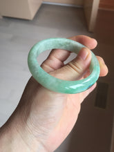 Load image into Gallery viewer, 52.9mm certified 100% natural Type A sunny green jadeite jade bangle PB163-4653