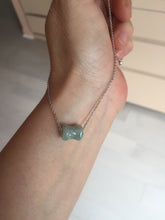 Load image into Gallery viewer, 100% Natural type A green/white small waist drum/yoyo jadeite Jade pendant necklace group BP117