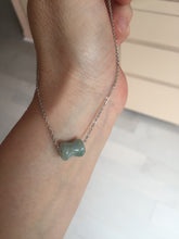 Load image into Gallery viewer, 100% Natural type A green/white small waist drum/yoyo jadeite Jade pendant necklace group BP117