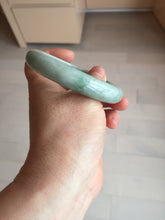 Load image into Gallery viewer, 57.3mm Certified Type A 100% Natural sunny green yellow Jadeite Jade bangle BS30-4414