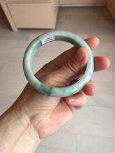 Load image into Gallery viewer, 57.3mm Certified Type A 100% Natural sunny green yellow Jadeite Jade bangle BS30-4414