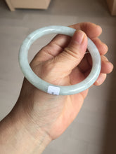 Load image into Gallery viewer, 58mm certified 100% natural Type A light green round cut jadeite jade bangle BP163-2778
