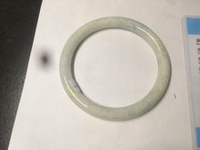 Load image into Gallery viewer, 55.9mm Certified Type A 100% Natural white/green/yellow/purple round cut Jadeite Jade bangle R110-1731