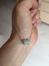 Load image into Gallery viewer, 100% Natural type A green/white small waist drum/yoyo jadeite Jade pendant necklace group BP117