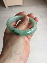 Load image into Gallery viewer, 52.9mm certified 100% natural Type A sunny green jadeite jade bangle PB163-4653