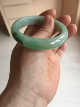 Load image into Gallery viewer, 52.9mm certified 100% natural Type A sunny green jadeite jade bangle PB163-4653