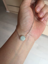 Load image into Gallery viewer, 100% Natural type A green/white small waist drum/yoyo jadeite Jade pendant necklace group BP117
