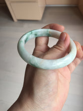 Load image into Gallery viewer, 57mm Certificated sunny green/yellow/white jadeite jade bangle S83-7073