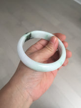 Load image into Gallery viewer, 60mm certified Type A 100% Natural sunny green yellow brown white Jadeite Jade bangle D137-1732