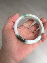 Load image into Gallery viewer, 60mm certified Type A 100% Natural sunny green yellow brown white Jadeite Jade bangle D137-1732