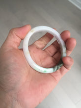 Load image into Gallery viewer, 52mm certified Type A 100% Natural sunny green yellow brown white oval Jadeite Jade bangle Q138-1727