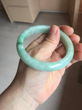 Load image into Gallery viewer, 58mm certified 100% natural Type A sunny green red jadeite jade bangle PB167-4661