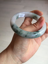 Load image into Gallery viewer, 55.9mm Certified 100% natural Type A light purple with sunny flying flowers jadeite jade bangle BL106-8719